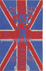 The Who concert poster